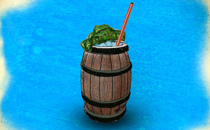 Rum Barrel Cocktail Mug